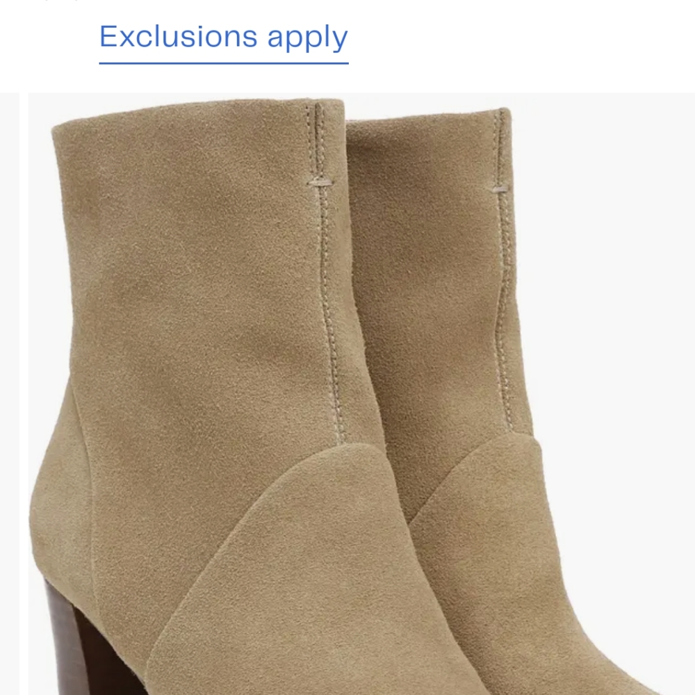 Franco Sarto brand new in box leather booties  size 7 - they are beautiful!